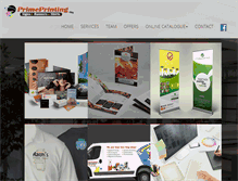 Tablet Screenshot of primeprinting.us